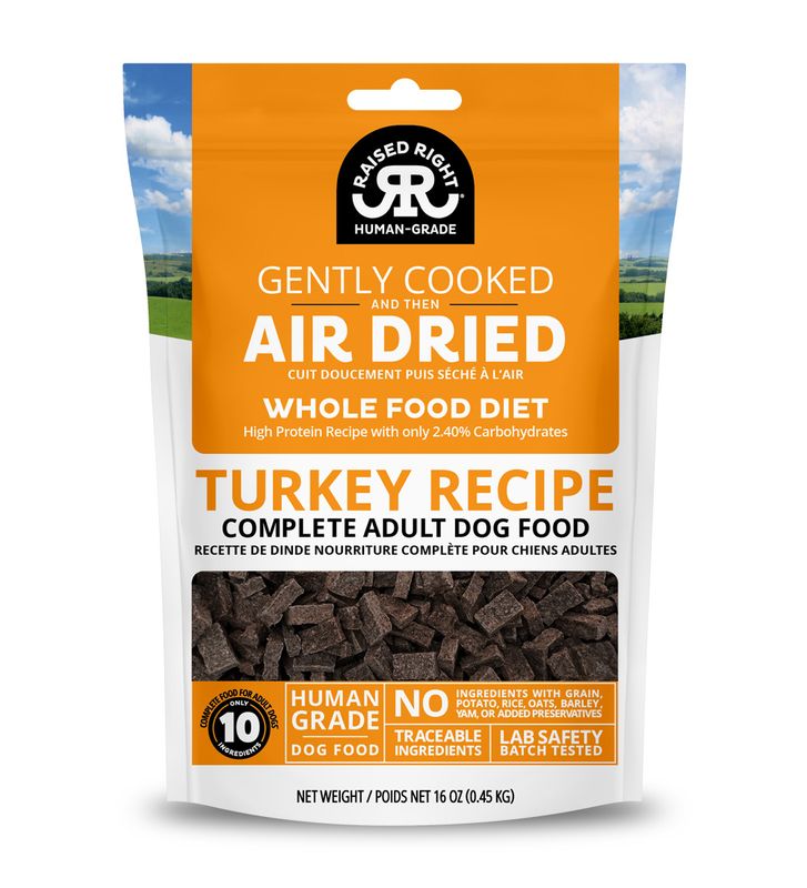 Raised Right Air Dried Adult Turkey 1#