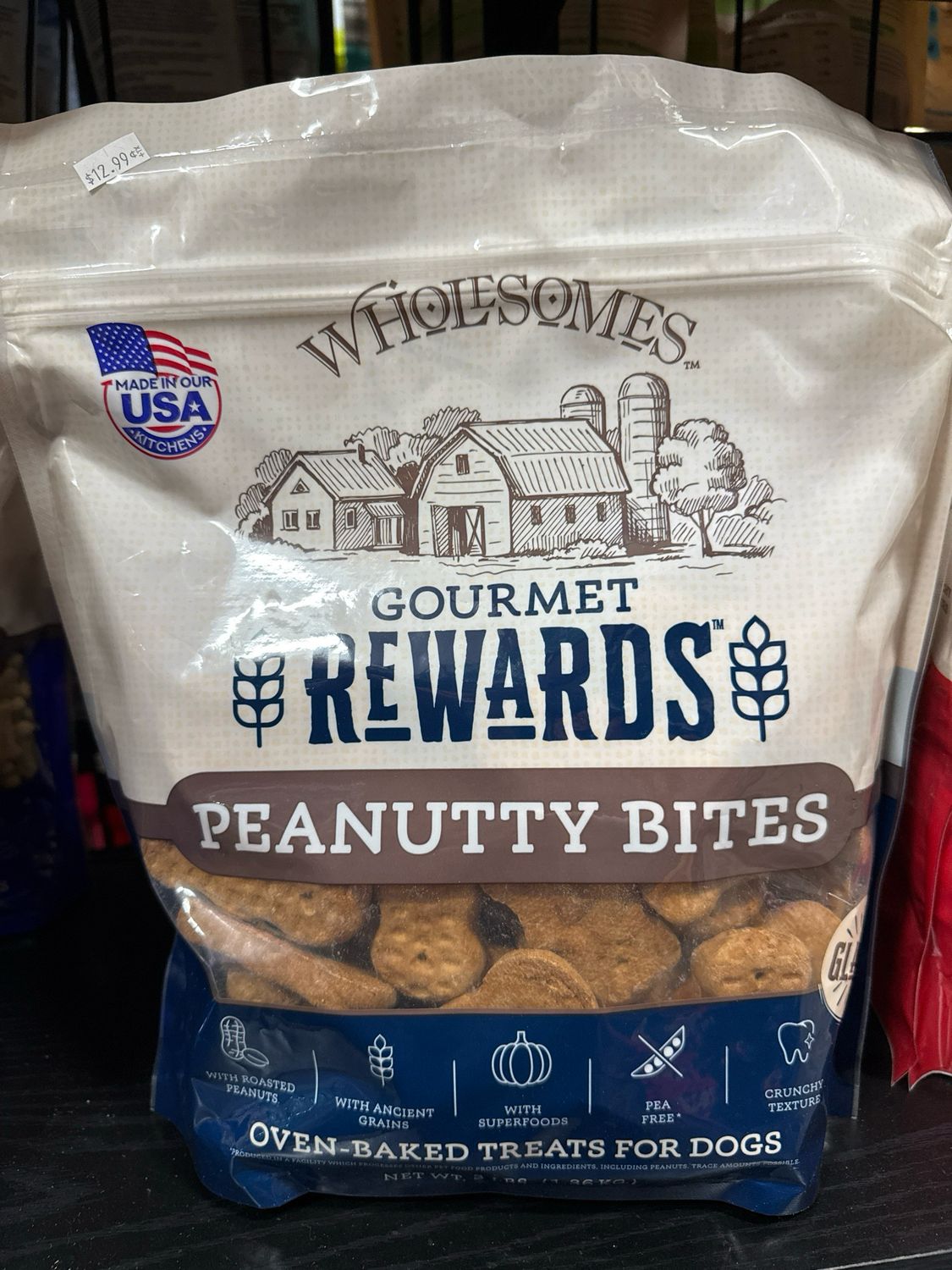 Wholesomes Peanutty Bites 3#