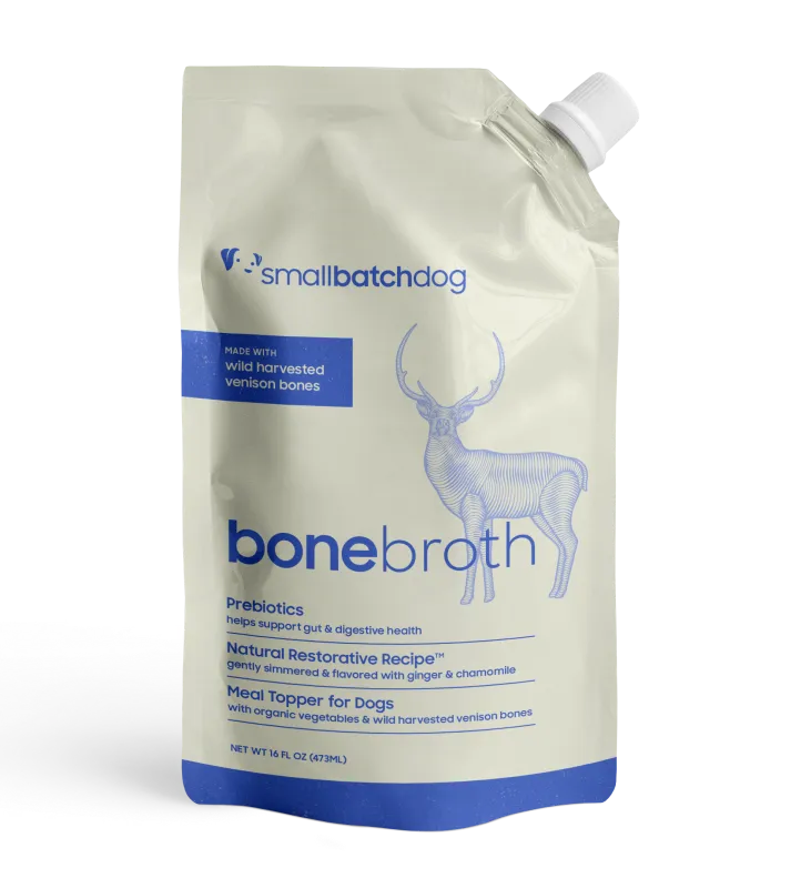 Small Batch DC GF Venison Bone Broth 16oz