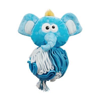 Outward Hound Stuff N' Snuffle Elephant Blue