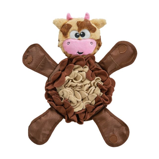 Outward Hound Snuffle Palz Cow TNT Brn Large