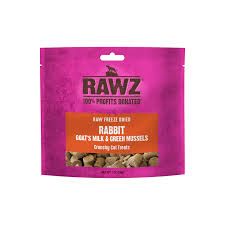 Rawz Rabbit &amp; Goat's Milk FZD  cat treat 1oz