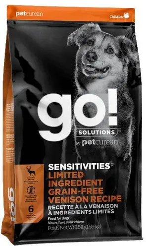 Petcurean Go LID GF Venison 22#