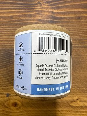Project Sudz Hot Spot Relief Balm