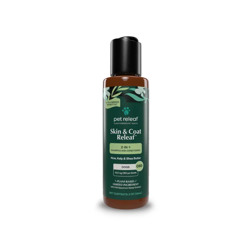 Pet Releaf Shampoo Itchy &amp; Dry Skin Travel 2oz