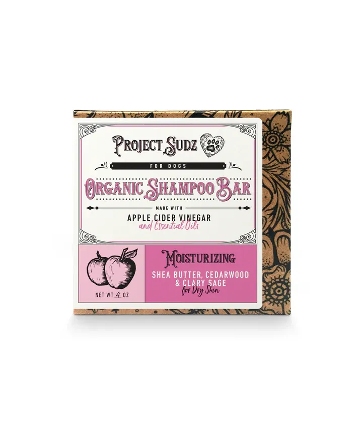 Project Sudz Shampoo Bar Shea Butter, Cedarwood &amp; Clary Sage 4oz