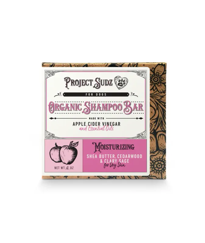 Project Sudz Shampoo Bar Shea Butter, Cedarwood &amp; Clary Sage 4oz