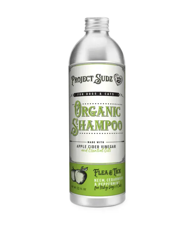 Project Sudz Liquid Shampoo Flea &amp; Tick 10oz