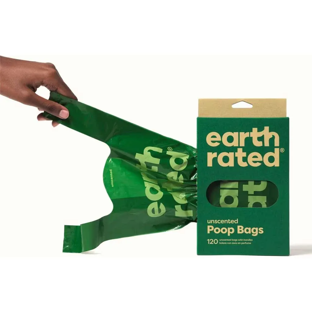 ER Poop Bag 120ct Handle Unscented