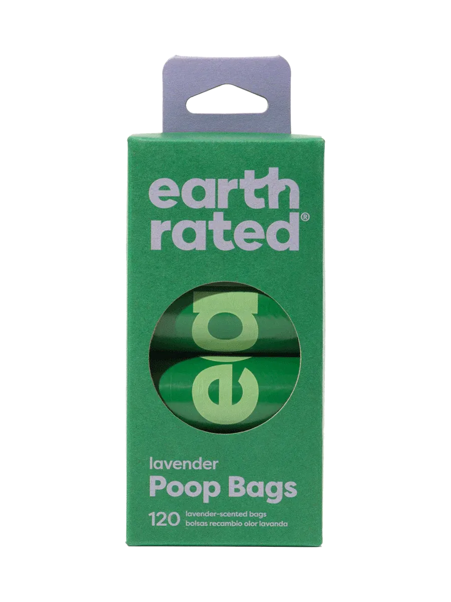 ER Poop Bag 120ct Lavender 8 Roll