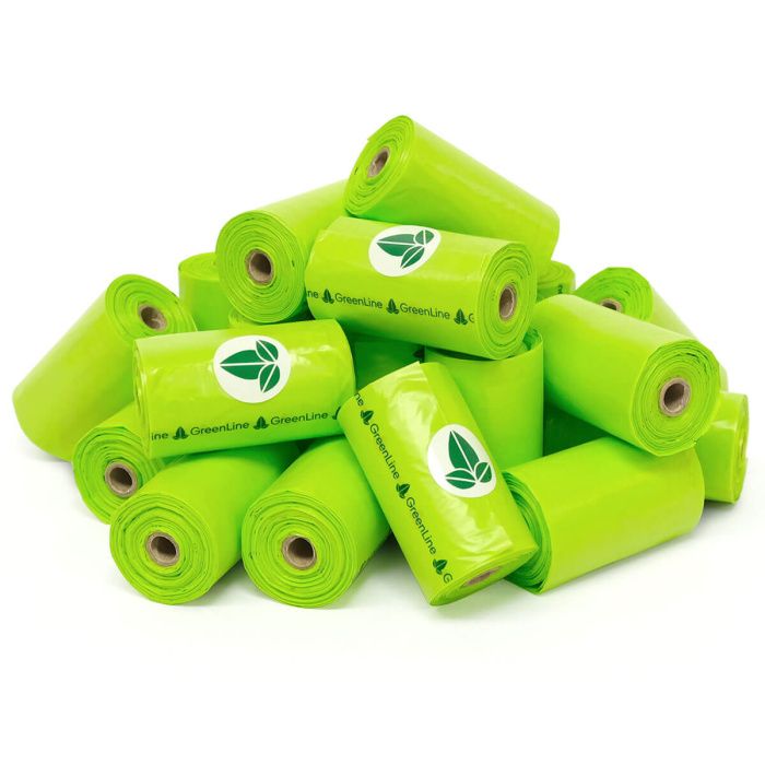 Greenline Poop Bags Single Roll