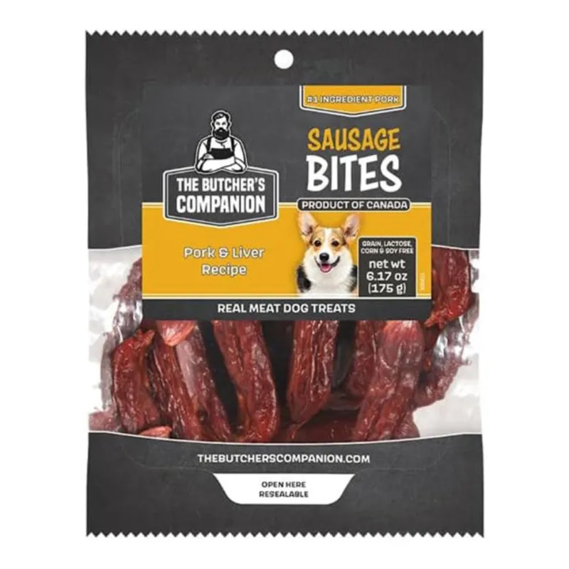 Butcher&#39;s Sausage Bites Pork Liver 6.2oz
