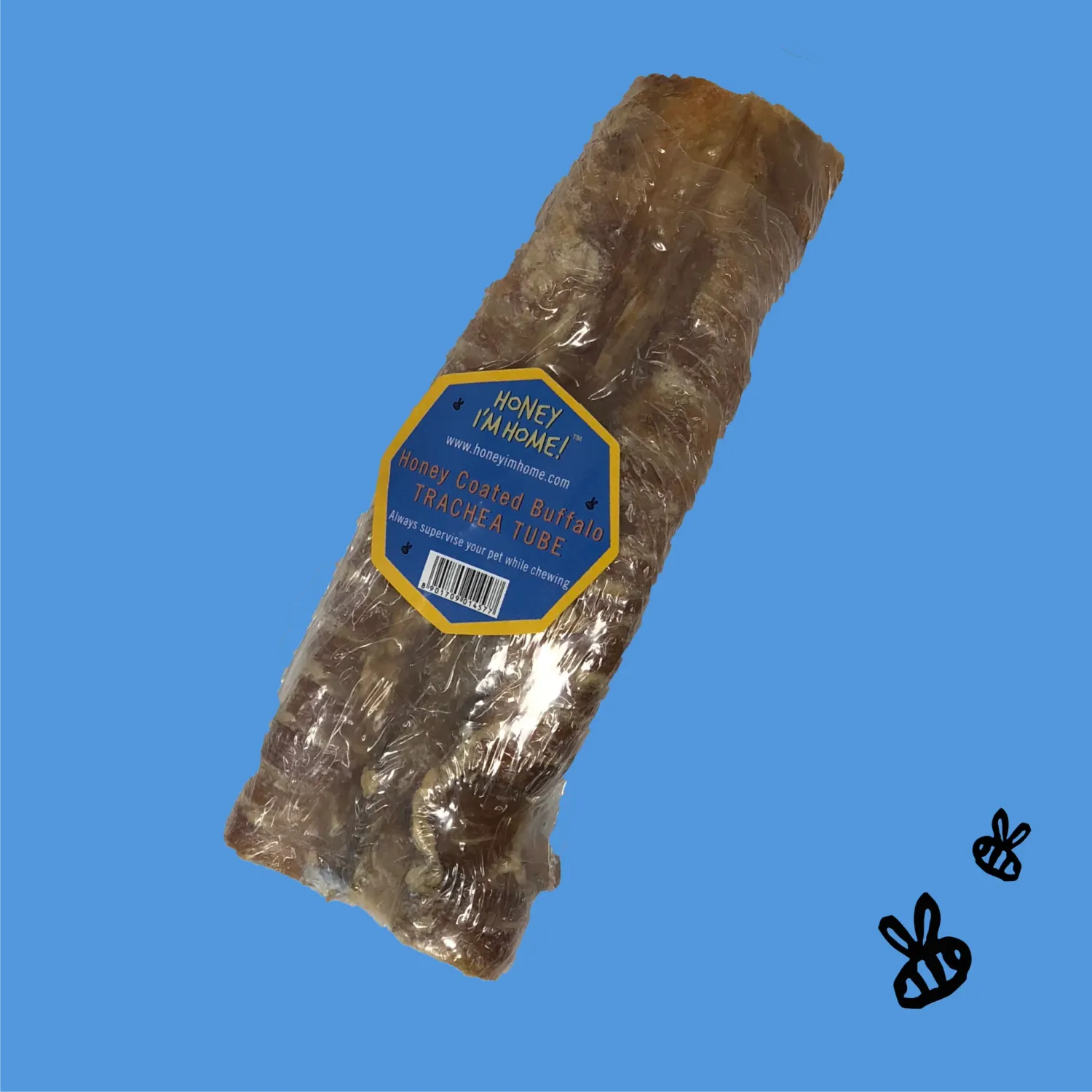 Honey I'm Home Buffalo Trachea Lung 10" 15ct Bulk single