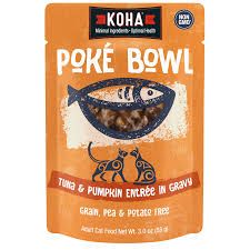 Koha Cat Poke Bowl Tuna Pumpkin 3oz