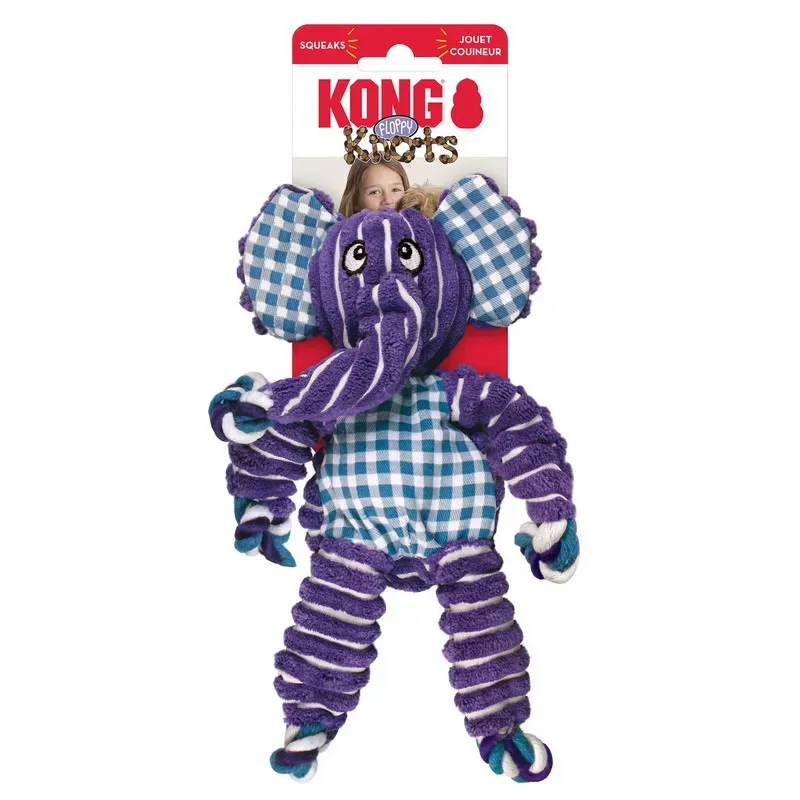Kong Floppy Knot Elephant S/M