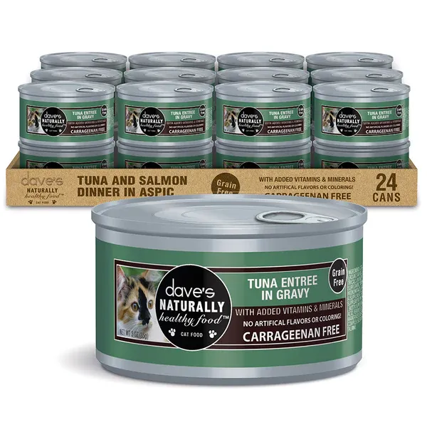 Daves Cat Tuna Entree in Gravy 3oz