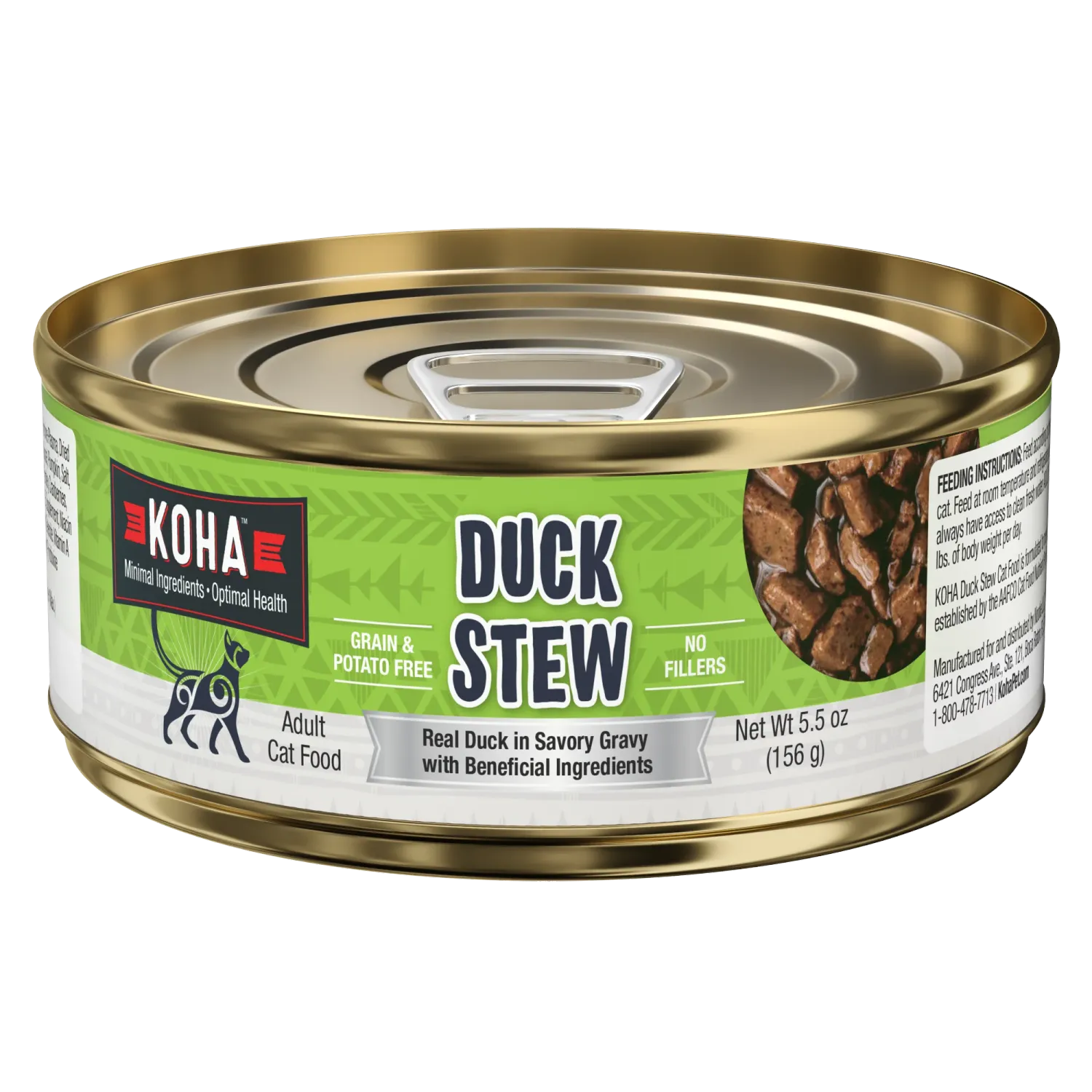Koha Cat Duck Stew 5.5oz.