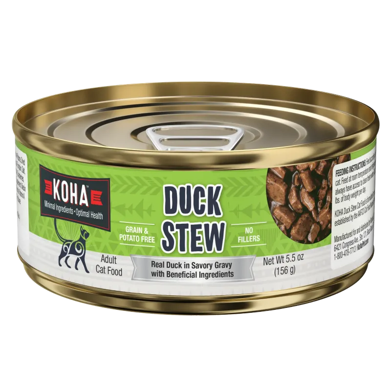 Koha Cat Duck Stew 5.5oz.