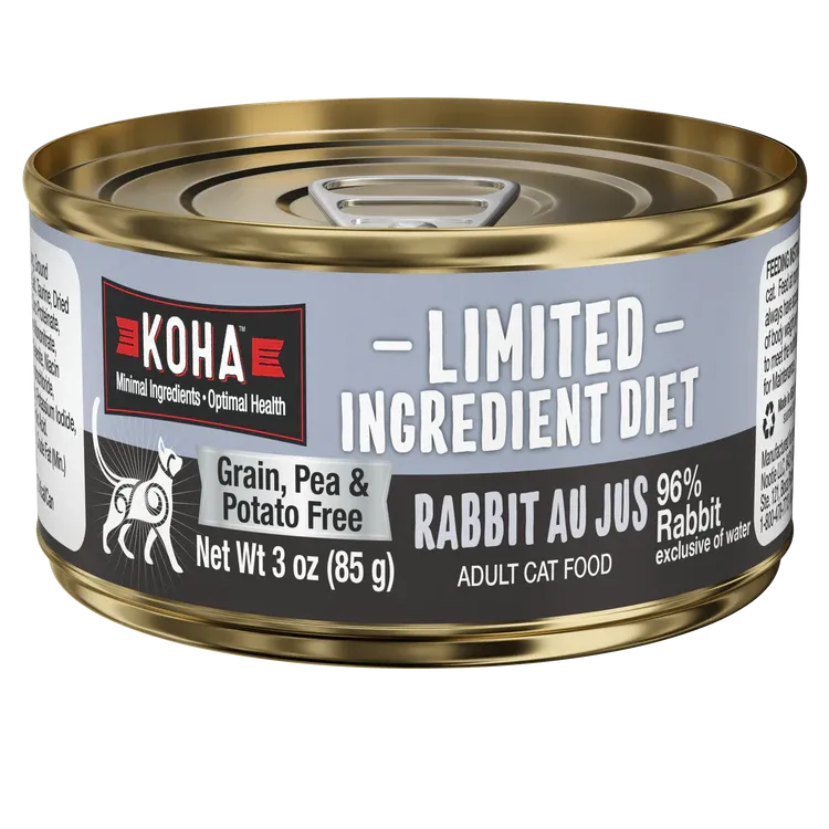 Koha Cat LID GF Rabbit 5.5oz