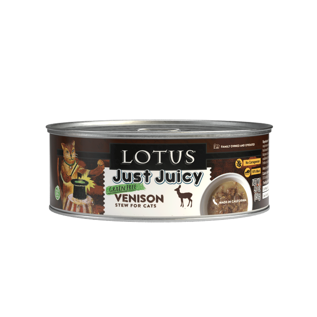 Lotus Cat Just Juicy Venison 5.3oz