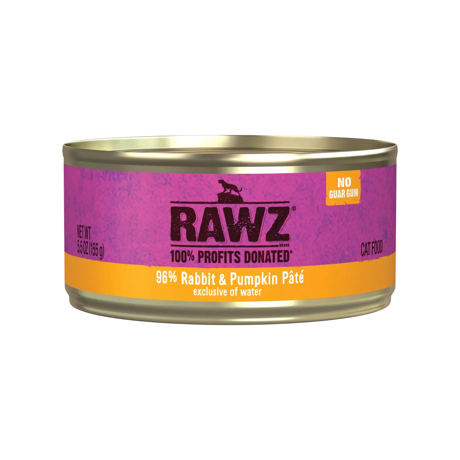 Rawz Cat Rabbit Pumpkin Pate 5.5oz