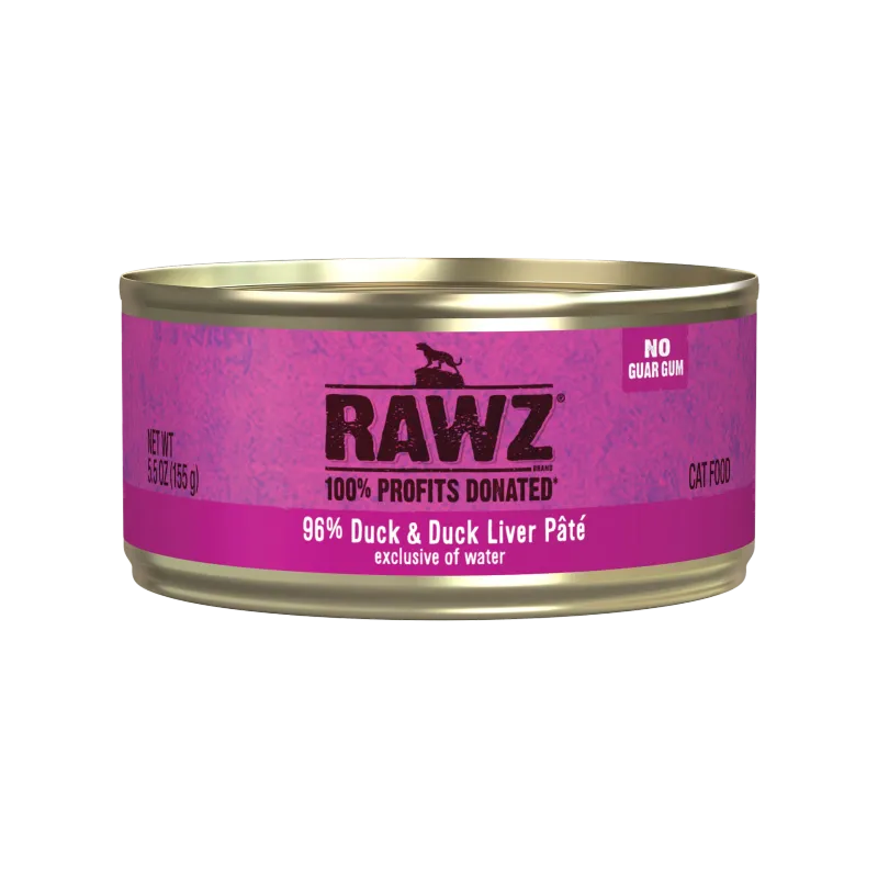 Rawz Cat 96% Duck 5oz