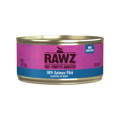 Rawz Cat 96% Salmon Pate 3oz