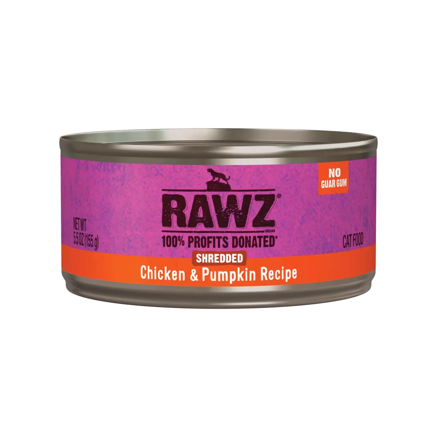 Rawz Cat Shredded Chicken Pumpkin 5.5oz