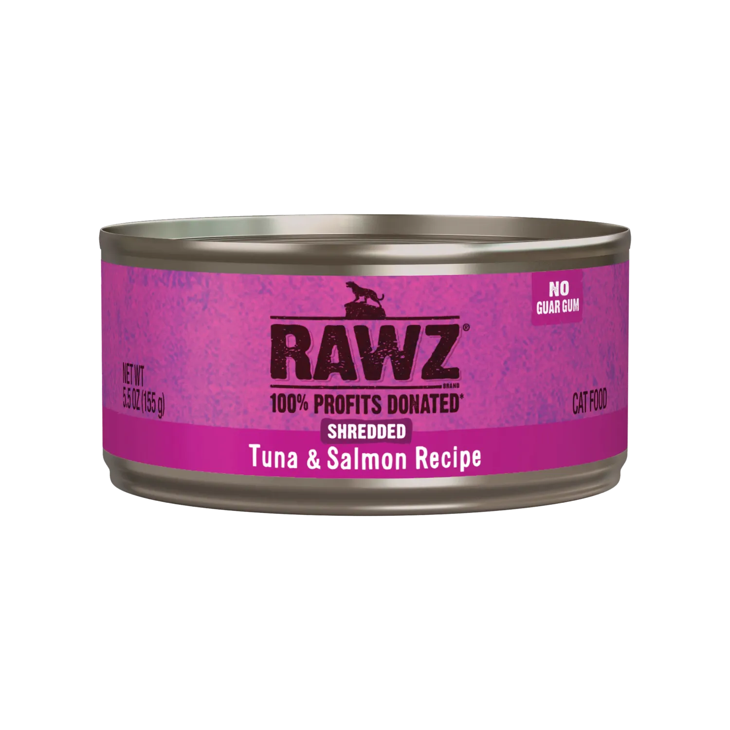 Rawz Cat Shredded Tuna Salmon 5oz
