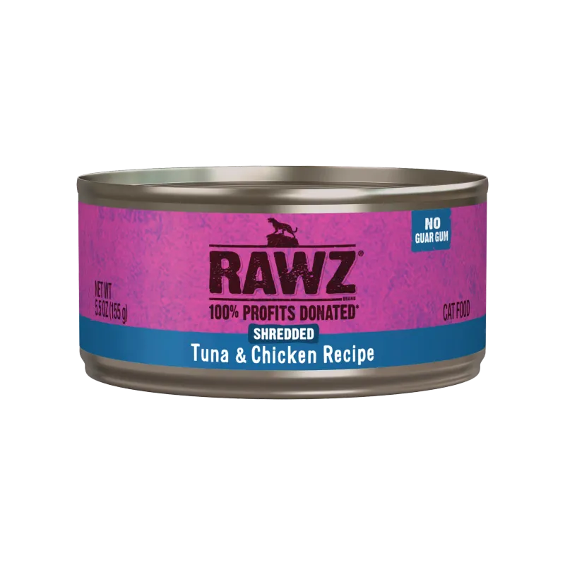 Rawz Cat Shred Tuna Chicken 5oz