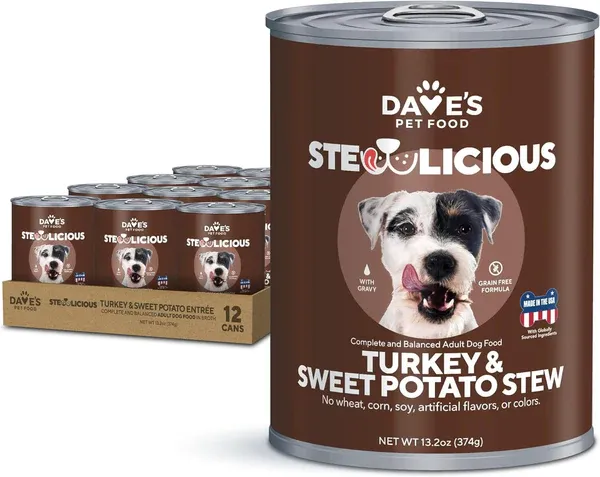 Daves Dog GF Turkey Sweet Potato 13oz