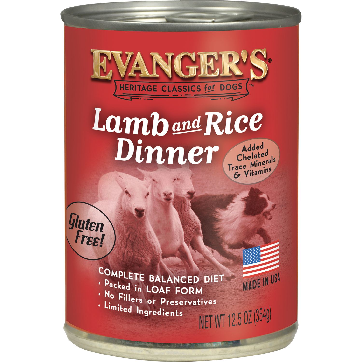 Evangers Classic Lamb  Rice 13oz