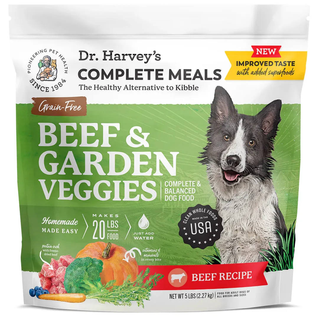 Dr. Harveys Complete Grain Free Beef 5#