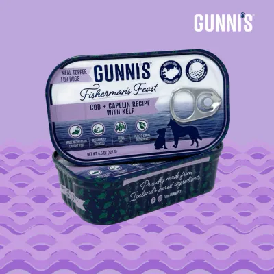 Gunni Dog 4.5oz Cod Capelin