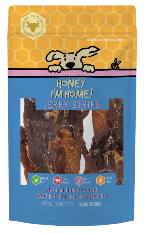 Honey Buffalo Jerky Strips 3.5oz