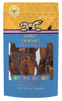Honey Buffalo Jerky Strips 3.5oz