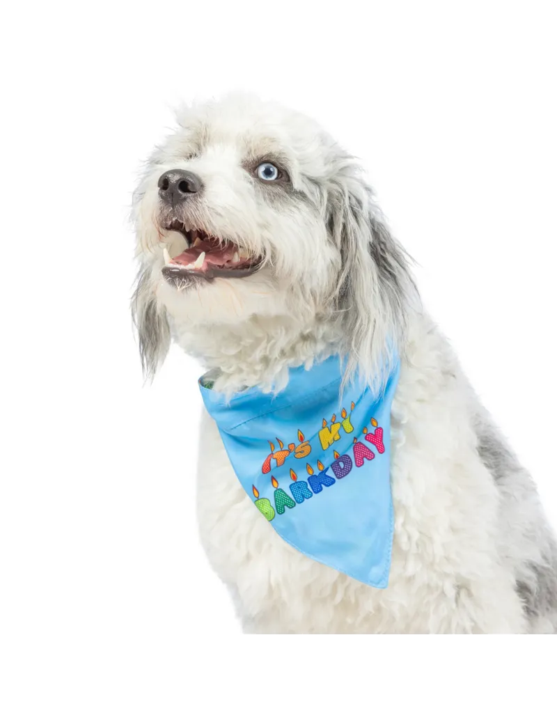 Huxley Kent Bandana Party Time Blue Medium