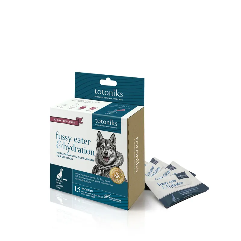 Totoniks Refill Pack Fussy Eater Large Dog