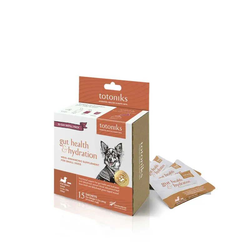 Totoniks Refill Pack Gut Health Small Dog