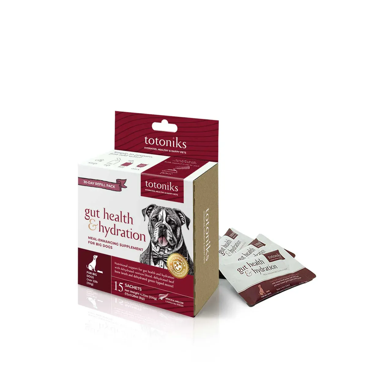 Totoniks Refill Pack Gut Health Large Dog