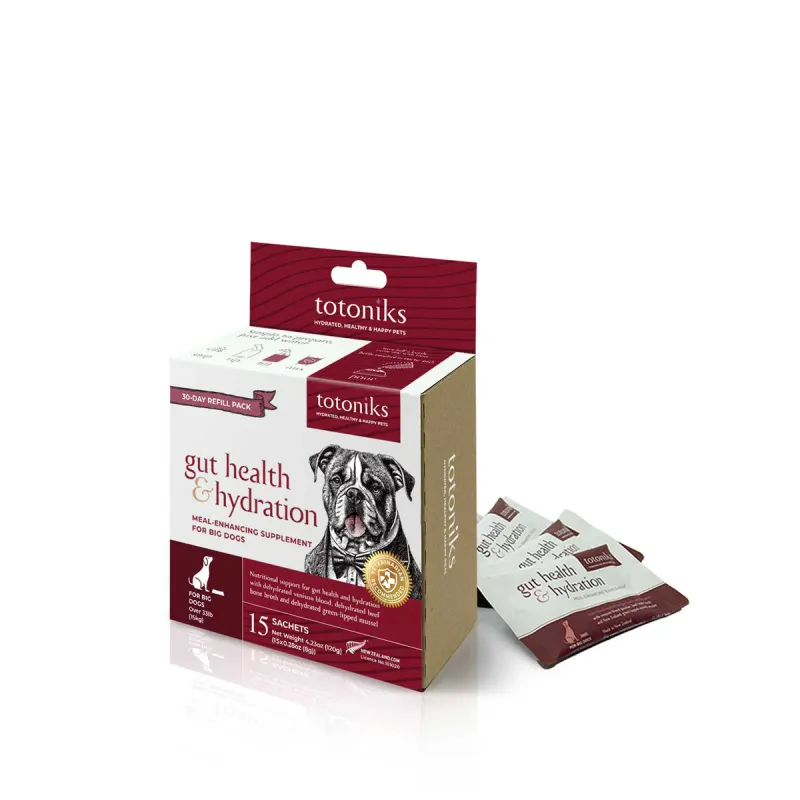 Totoniks Refill Pack Gut Health Large Dog