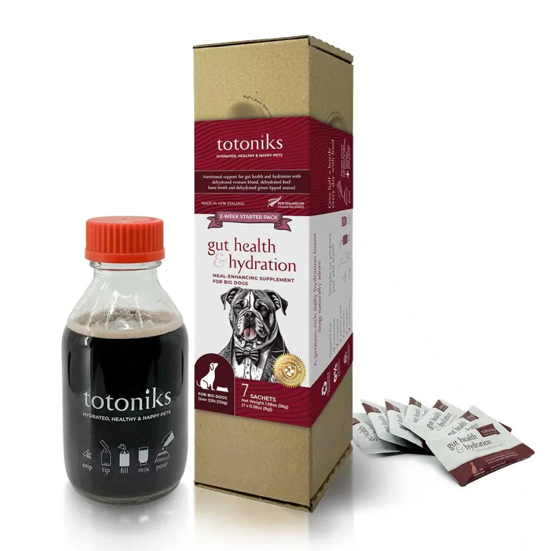 Totoniks Starter Pack Gut Health Large Dog