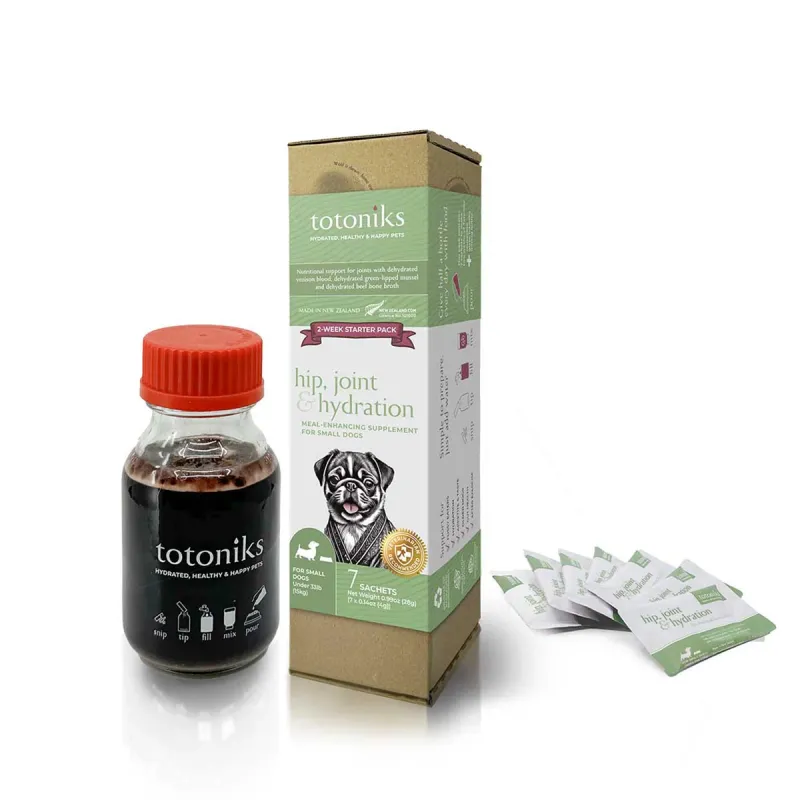 Totoniks Starter Pack Hip &amp; Joint Small Dog