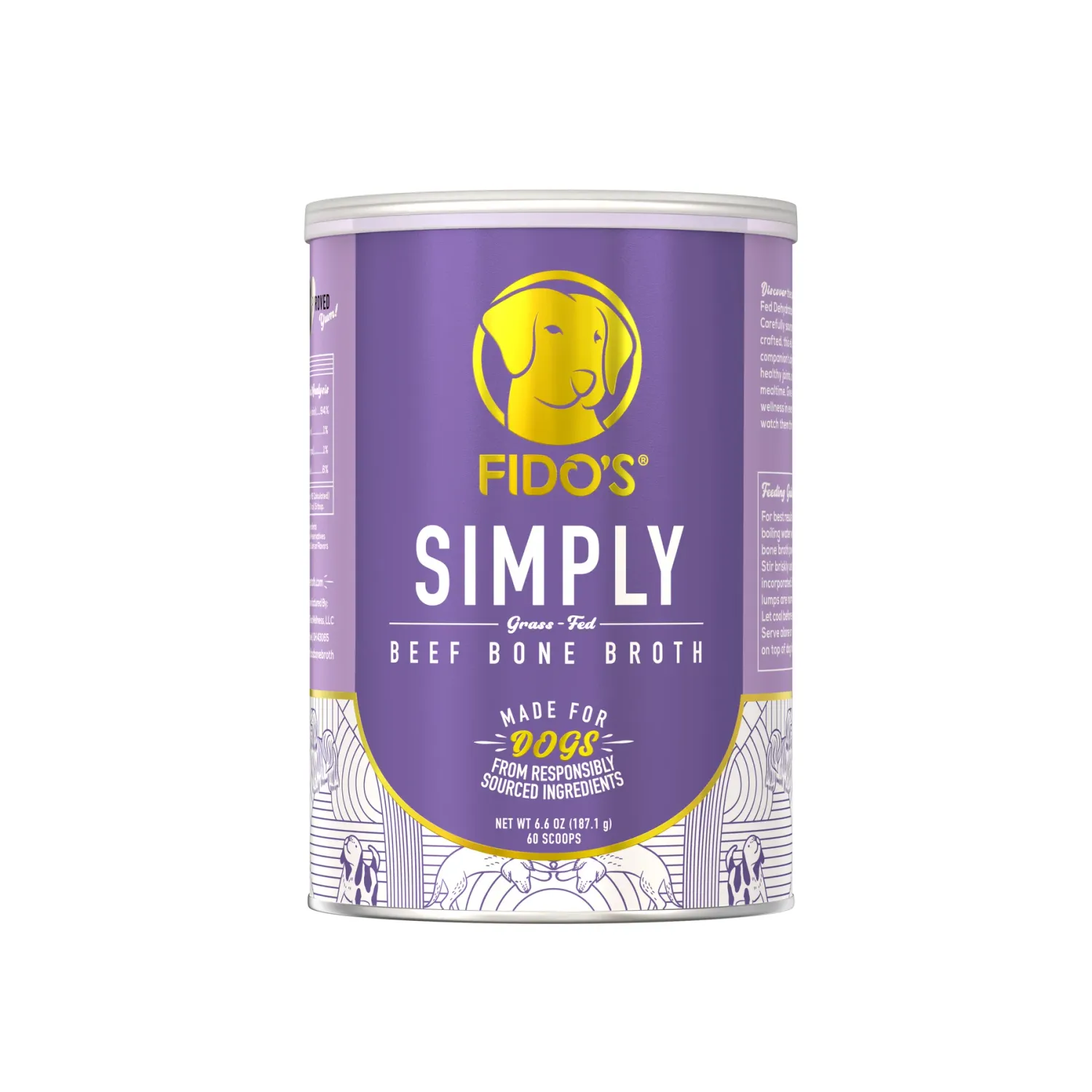 Fido's Simply Bone Broth Powder 7oz