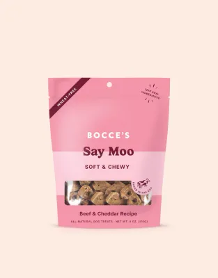 Bocces Soft Chew Say Moooo 6oz