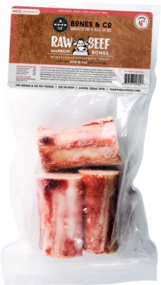 Bones and Co Beef Marrow Bone 4" 3pk