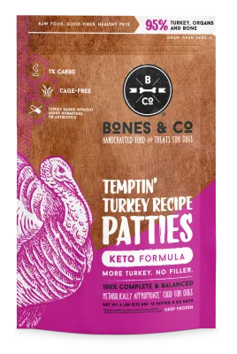Bones and Co Frozen Turkey 6#