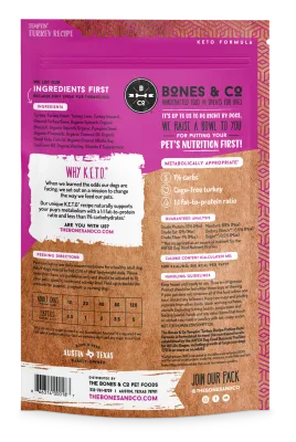 Bones and Co Frozen Turkey 6#