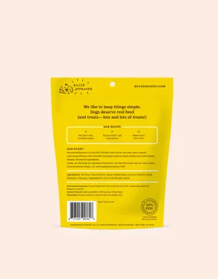 Bocces Soft Chew Bacon Nutty 6oz
