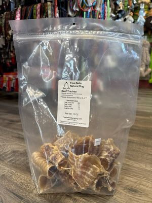 Five Bells Beef Trachea 6" 12oz bag